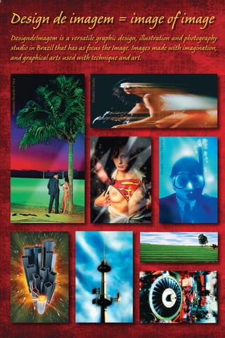 Designdeimagem - graphic design and illustration services brochure