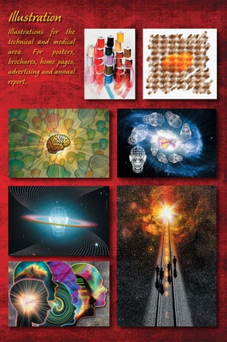 Designdeimagem - graphic design and illustration services brochure