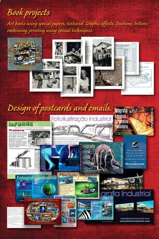 Designdeimagem - graphic design and illustration services brochure