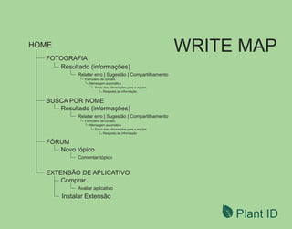 Plant ID
WRITE MAPHOME
FOTOGRAFIA
BUSCA POR NOME
FÓRUM
EXTENSÃO DE APLICATIVO
Resultado (informações)
Resultado (informações)
Novo tópico
Comprar
Instalar Extensão
Relatar erro | Sugestão | Compartilhamento
Relatar erro | Sugestão | Compartilhamento
Comentar tópico
Avaliar aplicativo
Formulário de contato
Formulário de contato
Mensagem automática
Mensagem automática
Envio das informações para a equipe
Envio das informações para a equipe
Resposta da informação
Resposta da informação
 
