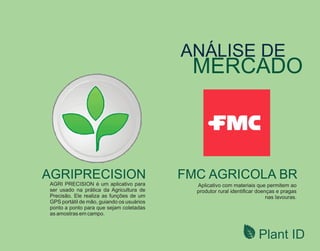 Plant ID
ANÁLISE DE
MERCADO
AGRIPRECISION FMC AGRICOLA BR
 