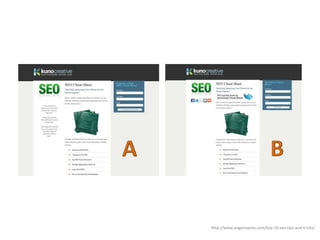 http://www.eugenoprea.com/top-10-seo-tips-and-tricks/
 
