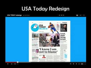 USA Today Redesign
 