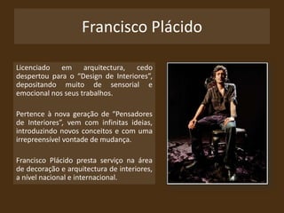 Curso de desenho da sociedade nacional de belas artes de Lisboa 1997/2001Fernanda ArantesFernanda Arantes é Designer, Especialista Lato Sensu em LightingDesign.É Professora-Coordenadora dos Cursos Superiores de Design (Interiores e Produtos) da UNIESSA, em Uberlândia, Minas Gerais, Brasil.
