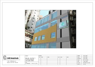 M6 Restaurant Design drawings