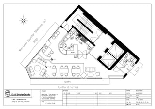 M6 Restaurant Design drawings