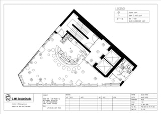 M6 Restaurant Design drawings