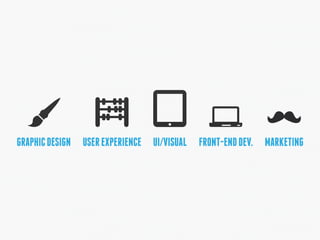 GRAPHIC DESIGN USER EXPERIENCE UI/VISUAL FRONT-END DEV. MARKETING 
 
