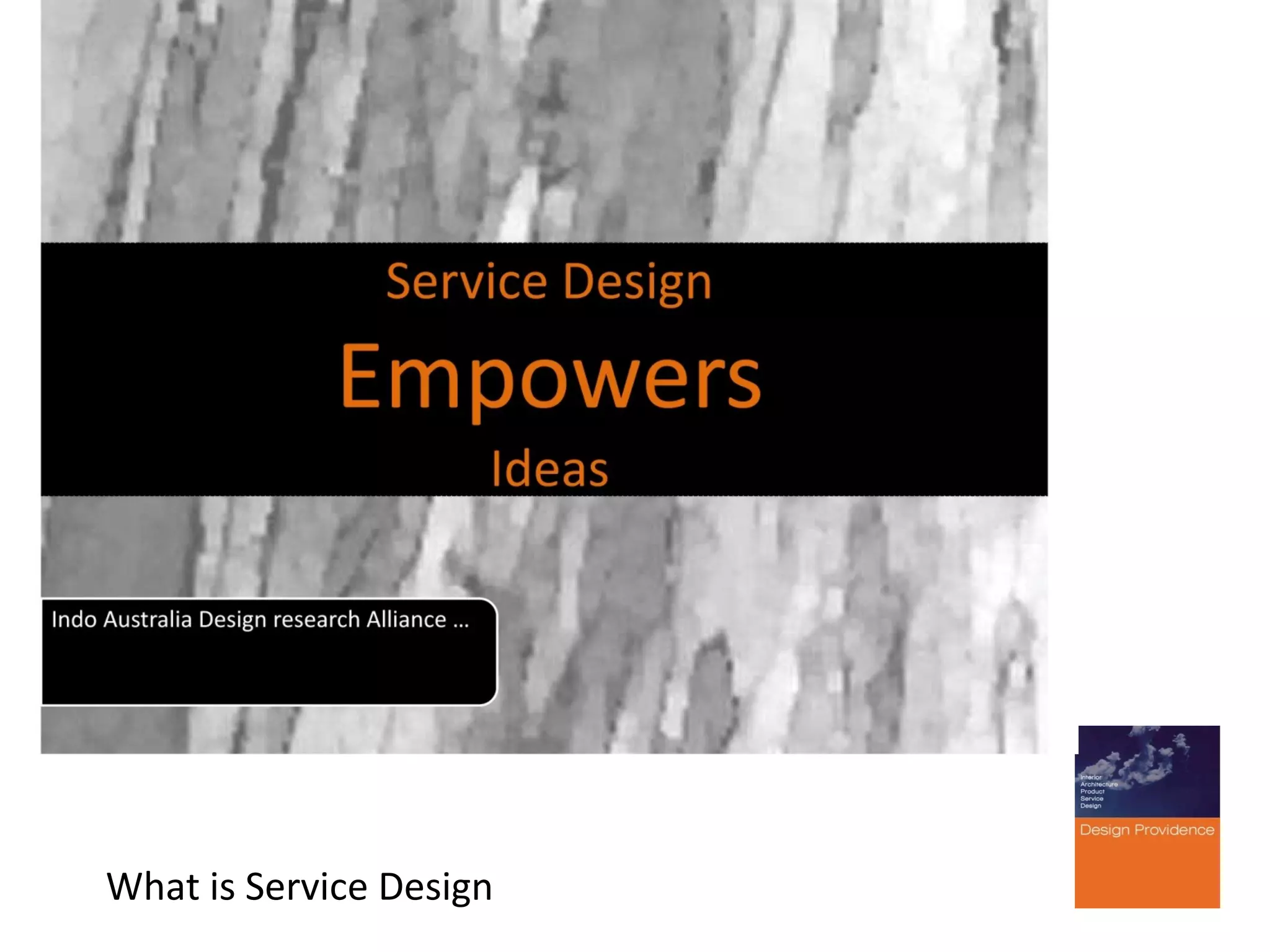 What is Service Design

 
