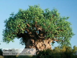 Concept
Nature = Tree of Life = Inﬁnite
 