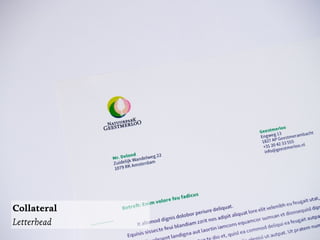 Collateral
Letterhead
 