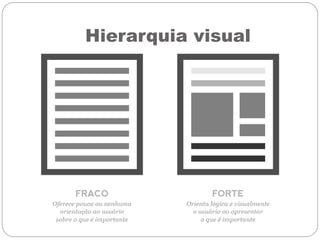 Hierarquia visual
 