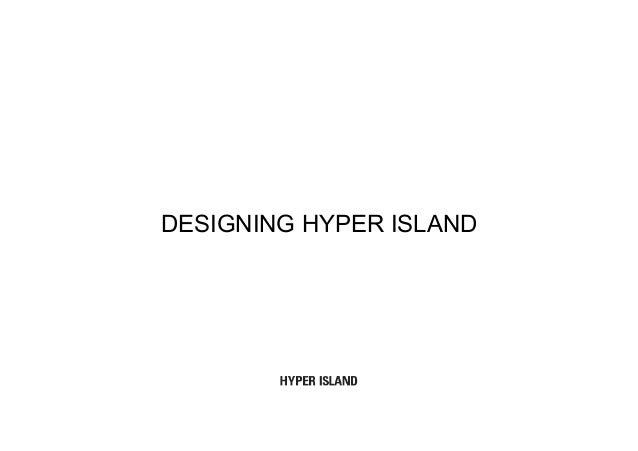 Jonathan Briggs Designing Hyper Island