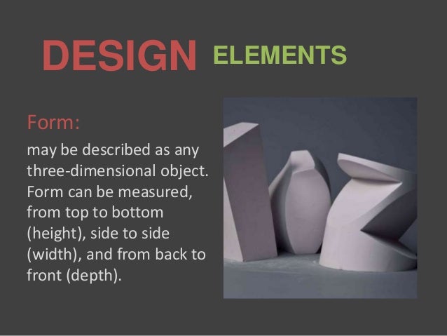 Design elements and principles