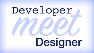 Developer Meet Designer
Apple ad image
 