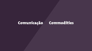 Comunicação Commodities
 