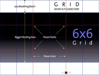 G R I D
       WHAT IS IT GOOD FOR?




         Align                the objects
                              consistent...