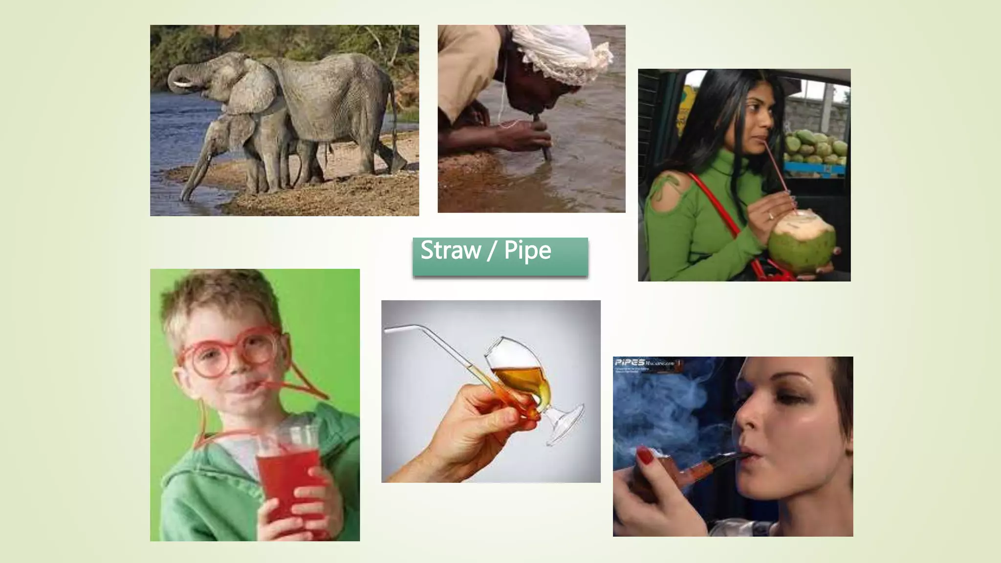 Straw / Pipe
 