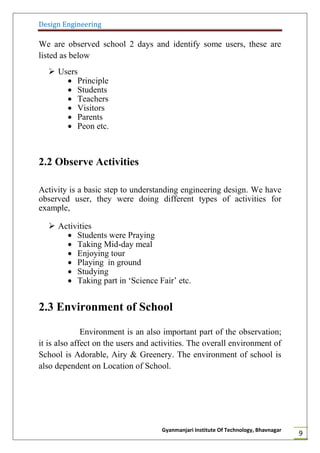Design Engineering Report | PDF