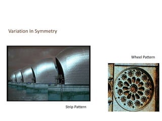 Wheel Pattern
Strip Pattern
Variation In Symmetry
 