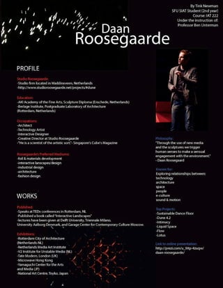 Designer Profile: Dan Roosegaarde