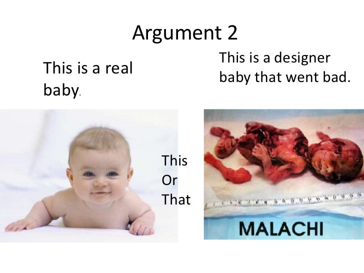 Designer babies