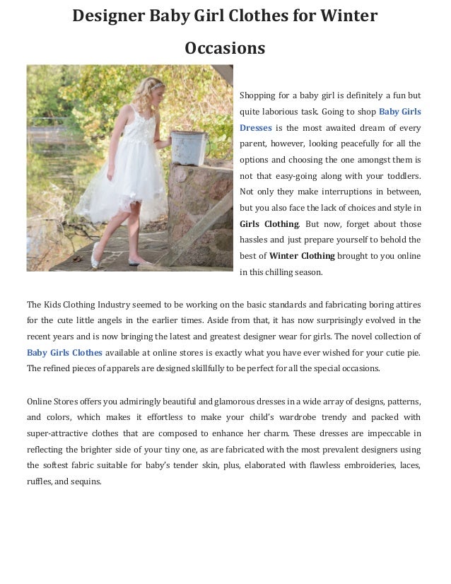 cheap designer baby girl clothes