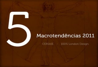 Designer ceramico como trendsetter 2011