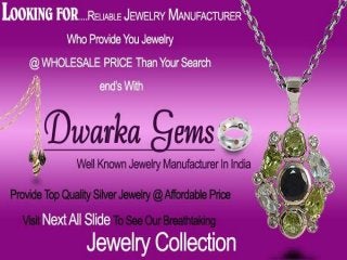 925 Silver Jewelry Production Manufacturer In India