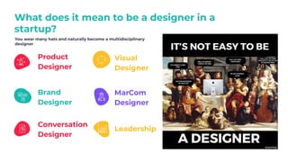 The Designer Role in a Startup (Fearless x Founders Factory Africa, Sep 2020)