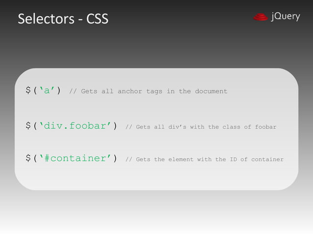Designers Guide To jQuery