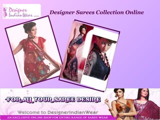 Designer Sarees Collection Online   