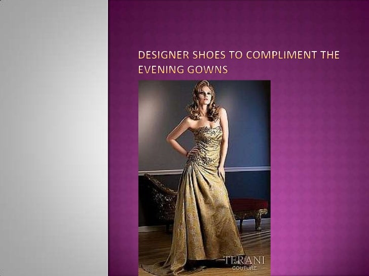 shoes to wear with evening gown