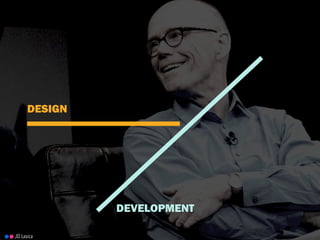 DESIGN
DEVELOPMENT
JD Lasica
 