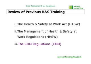 Designers Risk Assessment | PDF