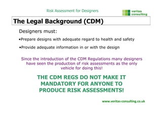 Designers Risk Assessment | PDF