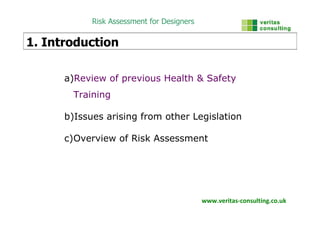 Designers Risk Assessment | PDF