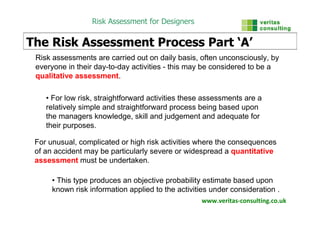 Design Risk Assesmtns Designers Risk Assessment | PDF