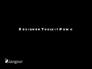 Designer toolkit demo