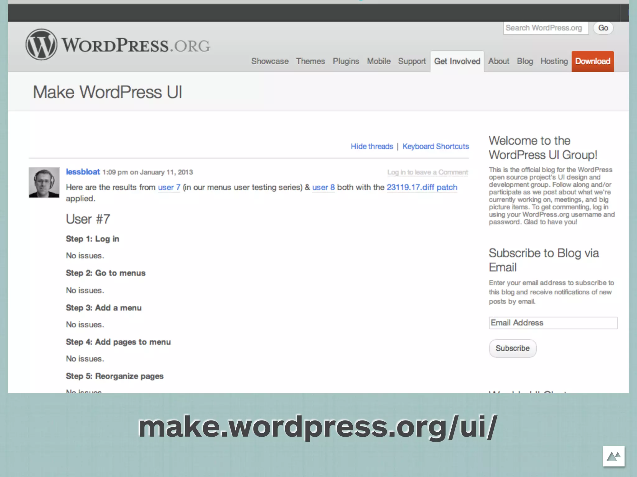 make.wordpress.org/ui/
 