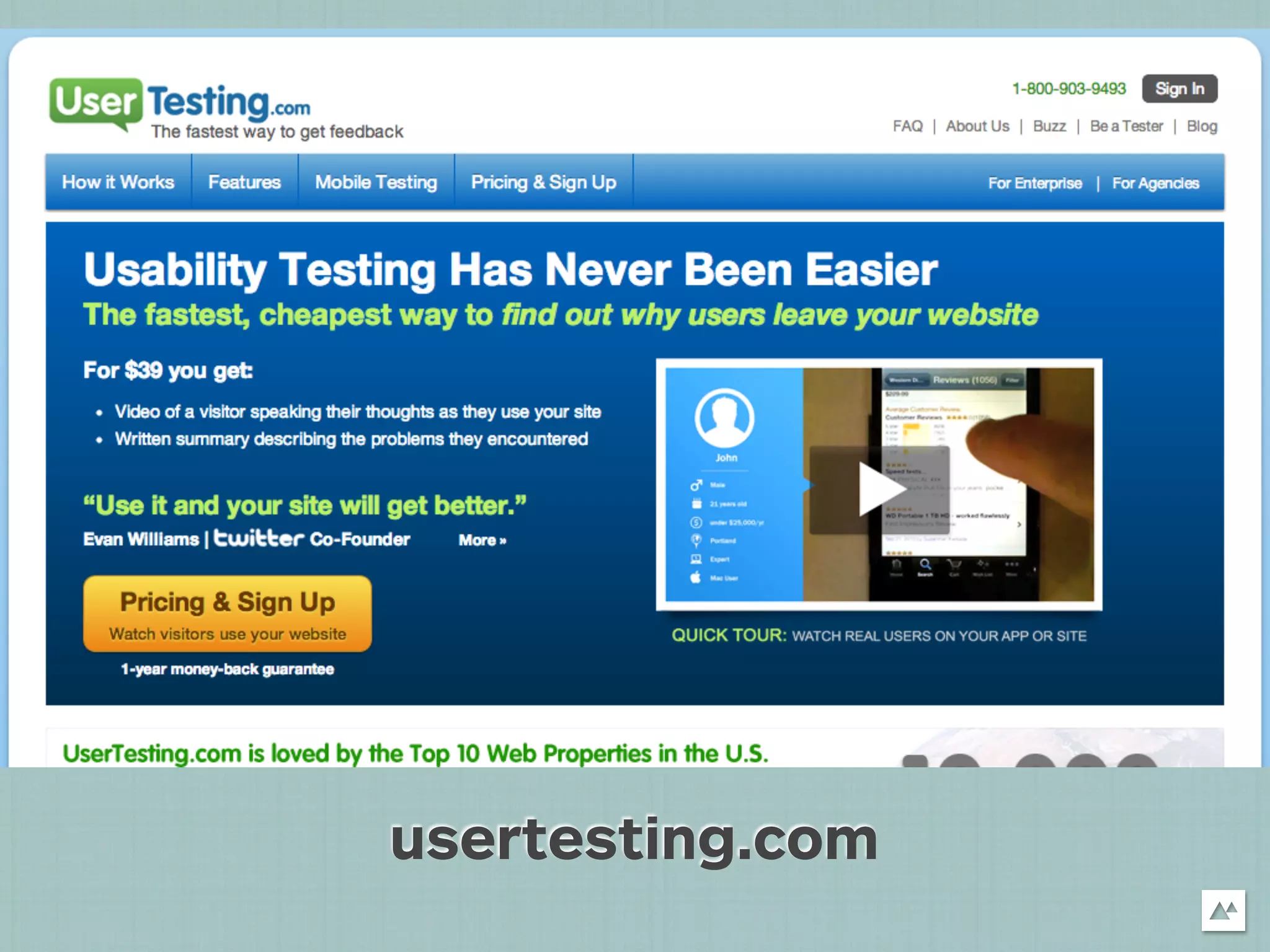 usertesting.com
 