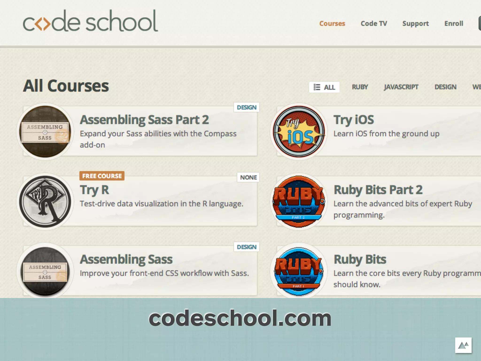 codeschool.com
 