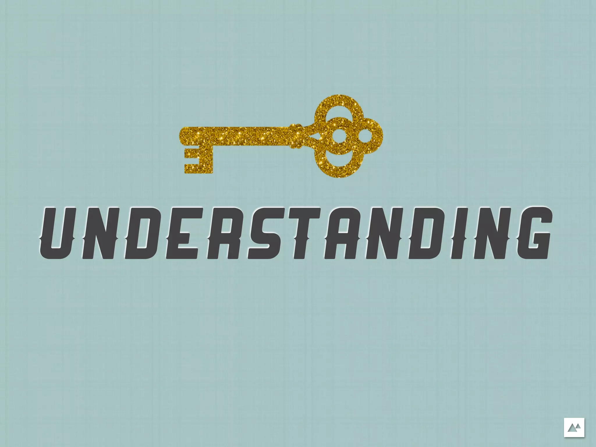 UNDERSTANDING
 