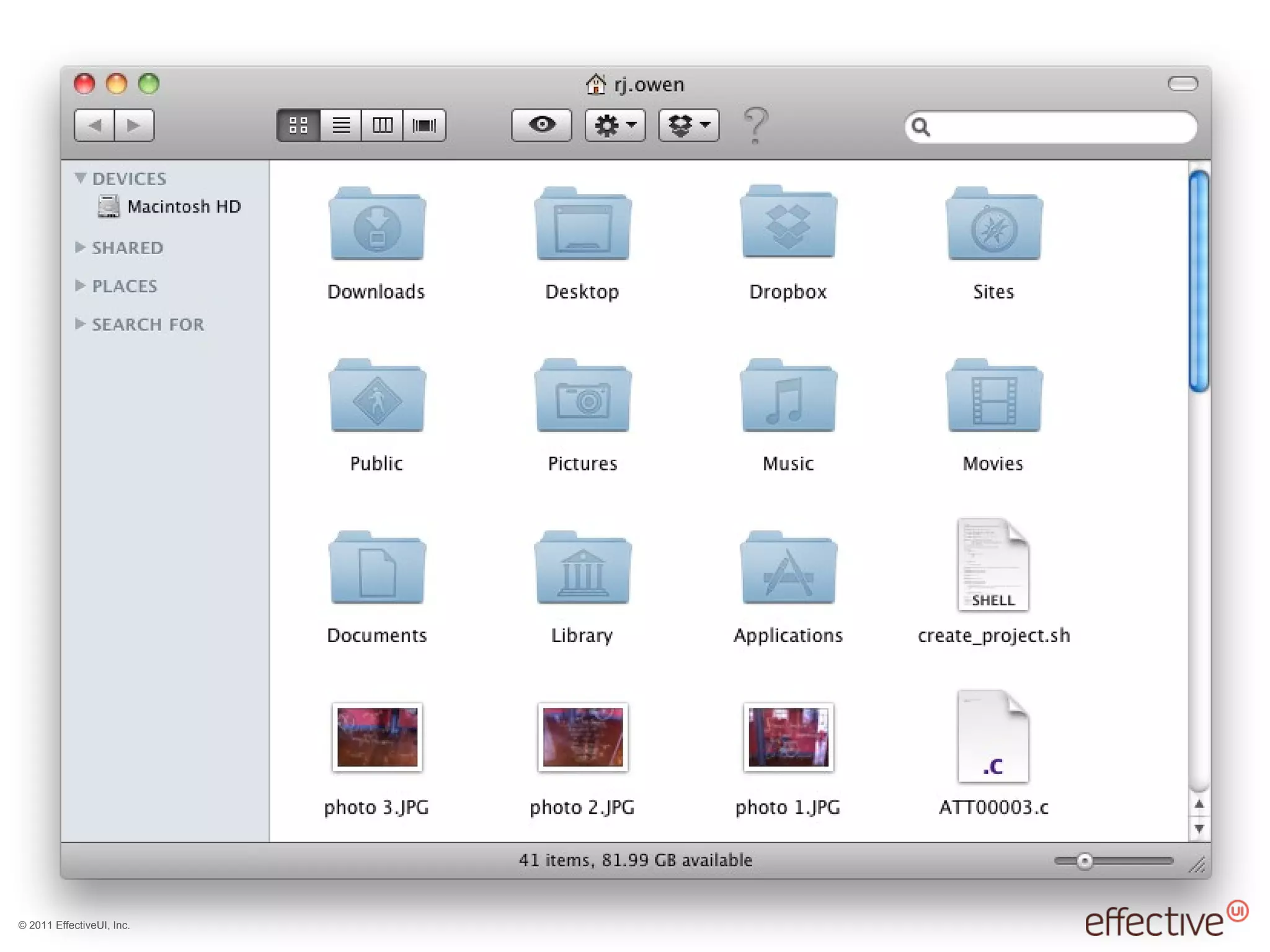© 2011 EffectiveUI, Inc.
 