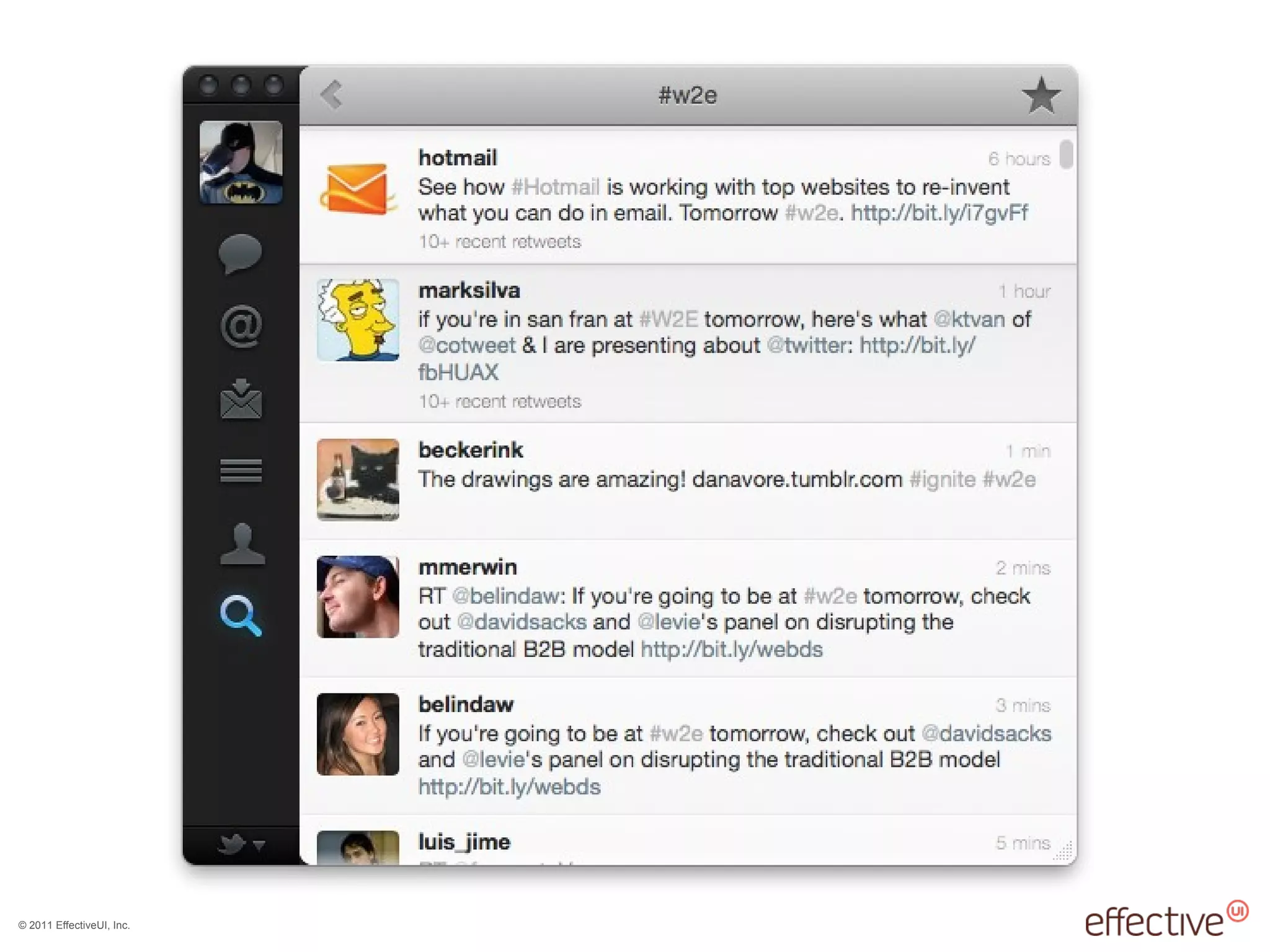© 2011 EffectiveUI, Inc.
 