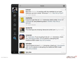 © 2011 EffectiveUI, Inc.
 