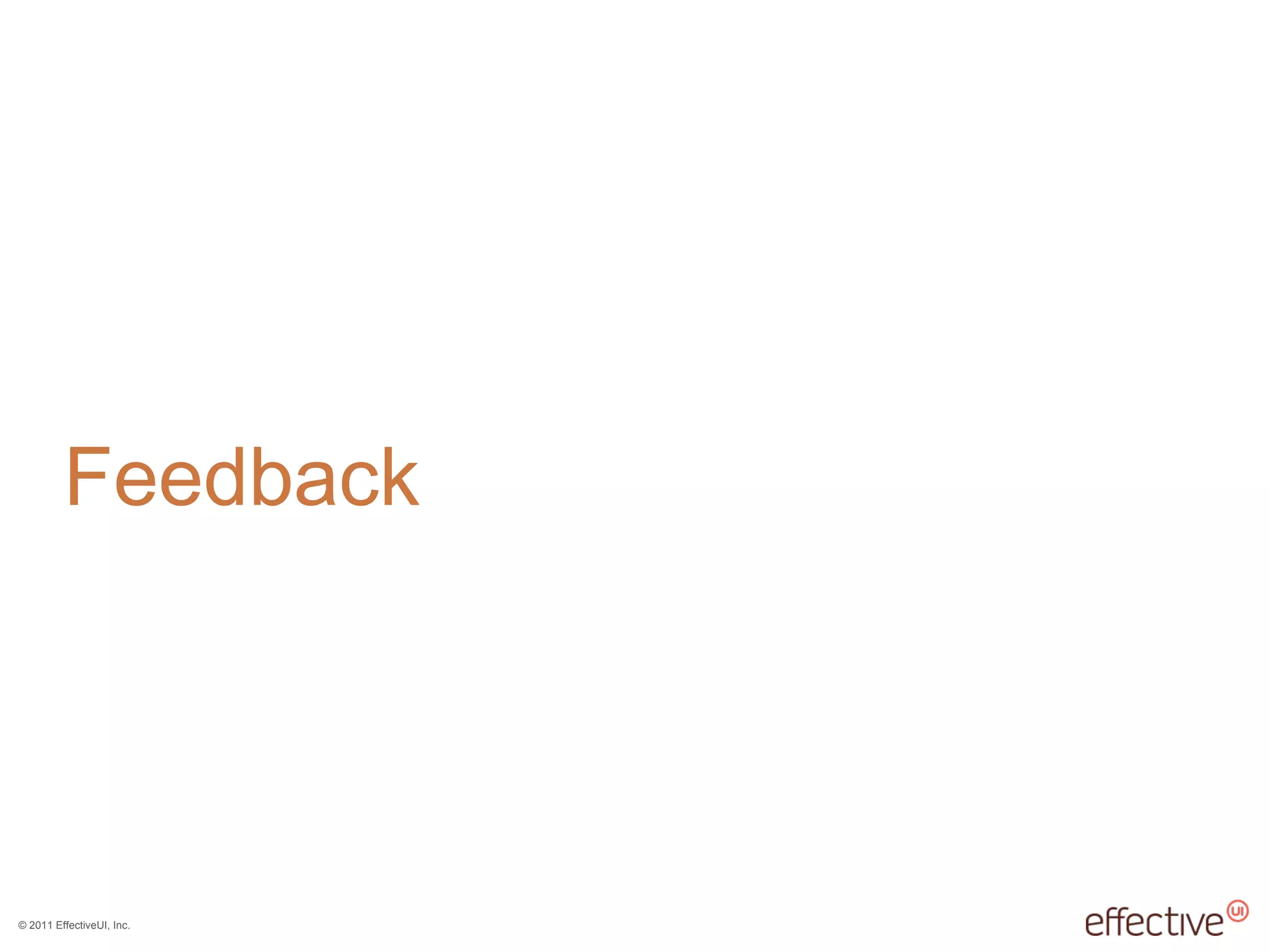 Feedback 