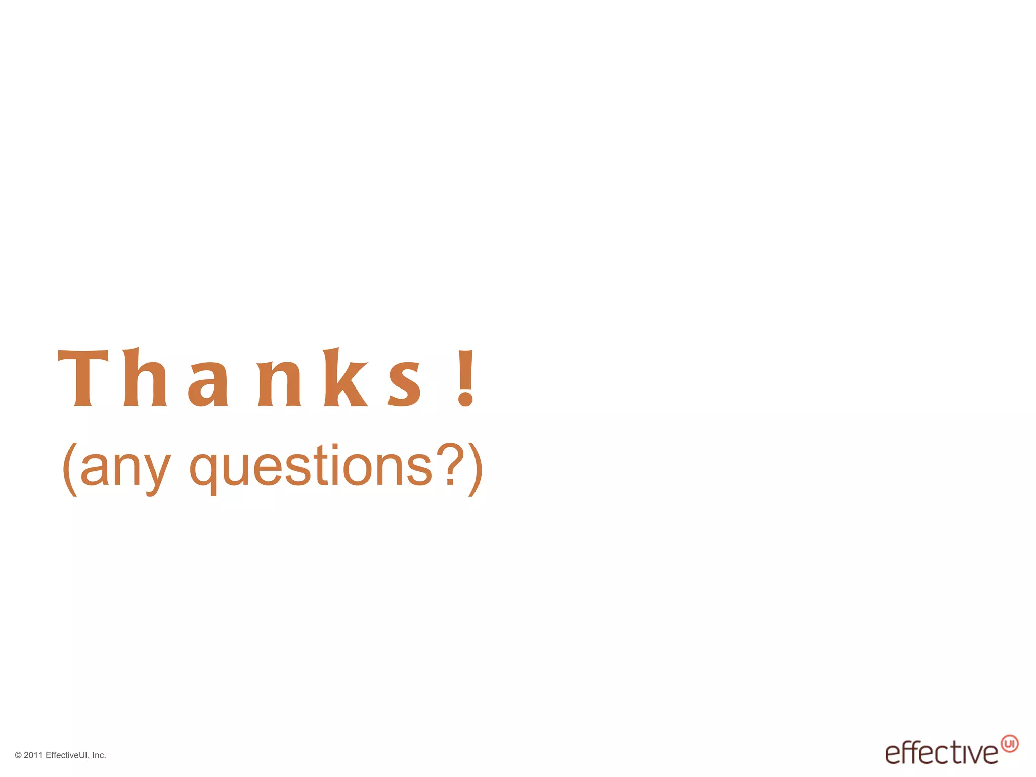 Thanks! (any questions?) 