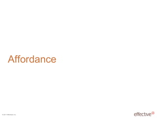 Affordance 