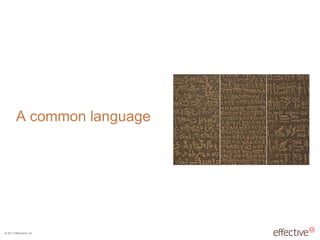 A common language 